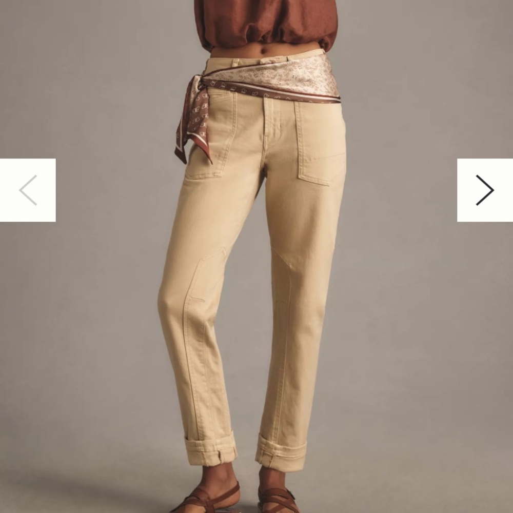 Anthropologie Pilcro The Wanderer Mid-Rise Relaxed Leg Jeans Size 32